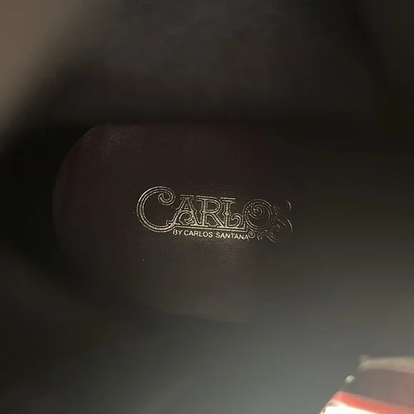 Maroon Over the Knee Carlos Santana Boots - Picture 7 of 7